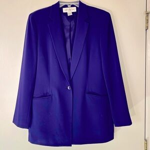 Jones New York purple blazer, size 14